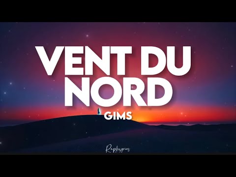 Gims - Vent du nord (paroles tiktok) | en allant sur les routes de la gloire