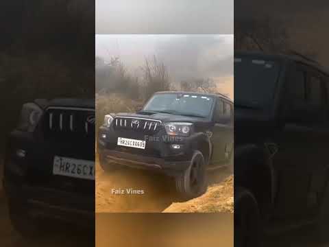 Thar Vs scorpio funny comedy video 😂🤣 #funnyvideo #trendingshorts #thar #scorpio #faizvines