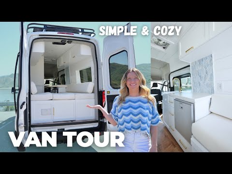 148" Extended Transit Turned Into a Dream Tiny Home | VAN TOUR