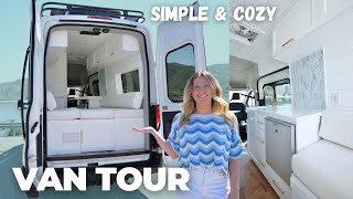 148" Extended Transit Turned Into a Dream Tiny Home | VAN TOUR