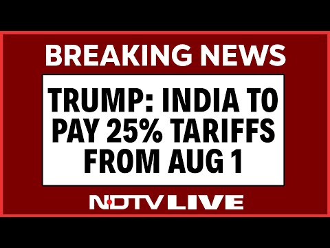 Trump Tariffs On India | Donald Trump Announces 25% Tariffs Plus Penalty On India