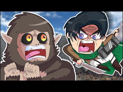 Levi Bullies the Beast Titan | Attack on Titan