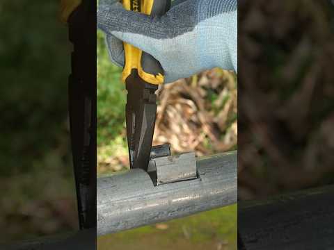 Square tube and Pipe 90 Degree Join without Welding