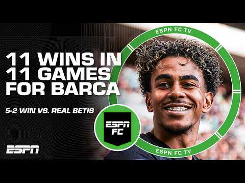 🤔 REACTION <strong>to</strong> <strong>5</strong>-2 win over <strong>Real</strong> Betis | ESPN FC