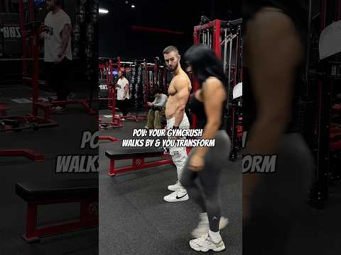 This Transformation is ABSOLUTELY WILD  #gym #fitness #workout #musclecontrol #gymskit #gymmeme