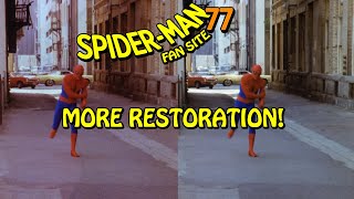 Pilot Episode Restoration Continues! | Spider-man 1977