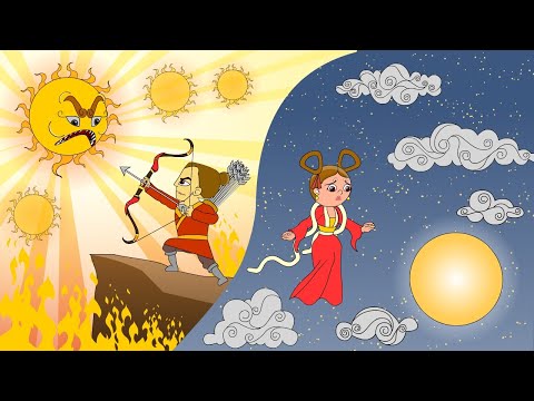 legend of  Mid Autumn festival (animation) 中秋節－后羿射太陽