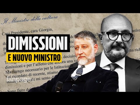 Le dimissioni di Gennaro Sangiuliano dopo il caso Boccia: il nuovo ministro è Alessandro Giuli