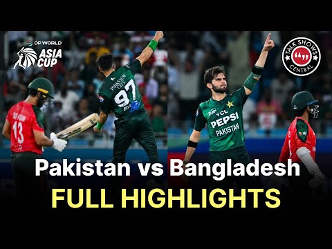 Super 4 - Match 5 | Pakistan vs Bangladesh | Match Highlights | DP World Asia Cup 2025 | ZF13