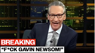 Bill Maher Hilariously DESTROYS Gavin Newsom On Live TV