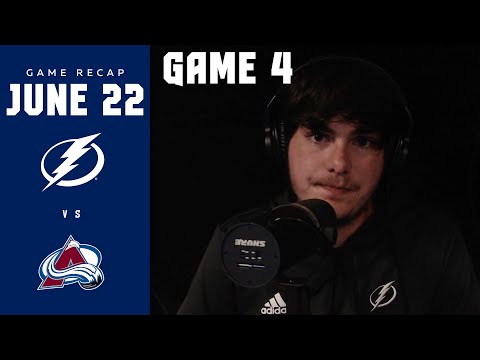 Avalanche @ Lightning Game 4 Review 6/22/22 | Let’s Chat.