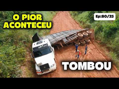 CARRETA TOMBOU DO MEU LADO .