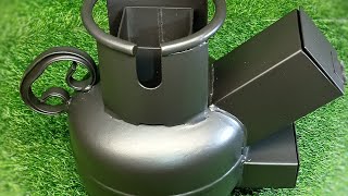 ШИКАРНАЯ ИДЕЯ из газового баллона, которую еще никто не видел. На 100% рабочее устройство.