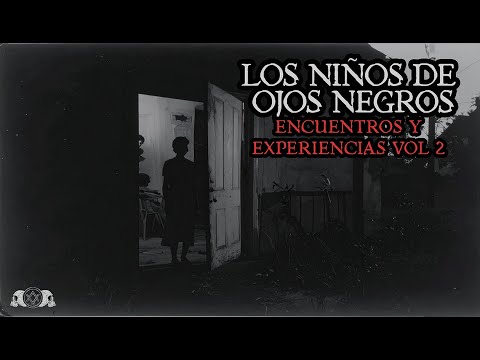 LOS NIÑOS DE OJOS NEGROS: Encuentros y experiencias escalofriantes Vol 2