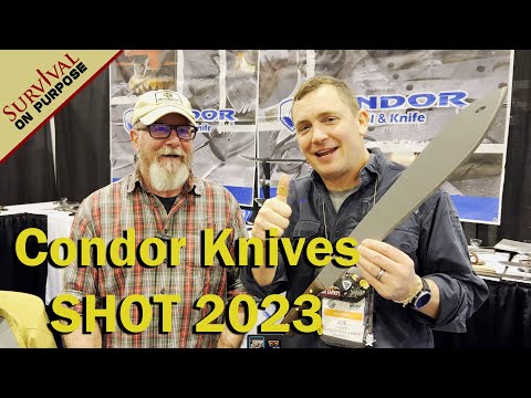 Condor Knives & Joe Flowers at SHOT Show - Sharp Saturday
