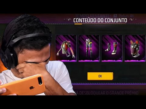 FREITAS SE EMOCIONOU APÓS USAR SUA SKIN FIXA DE 2018 NO FREE FIRE