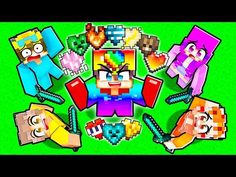 Minecraft Hunters vs Custom Hearts Speedrunner!