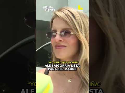 ¡Ya quiere ser mamá! 😍🤰Ale Baigorria lista para tener a su primer bebé