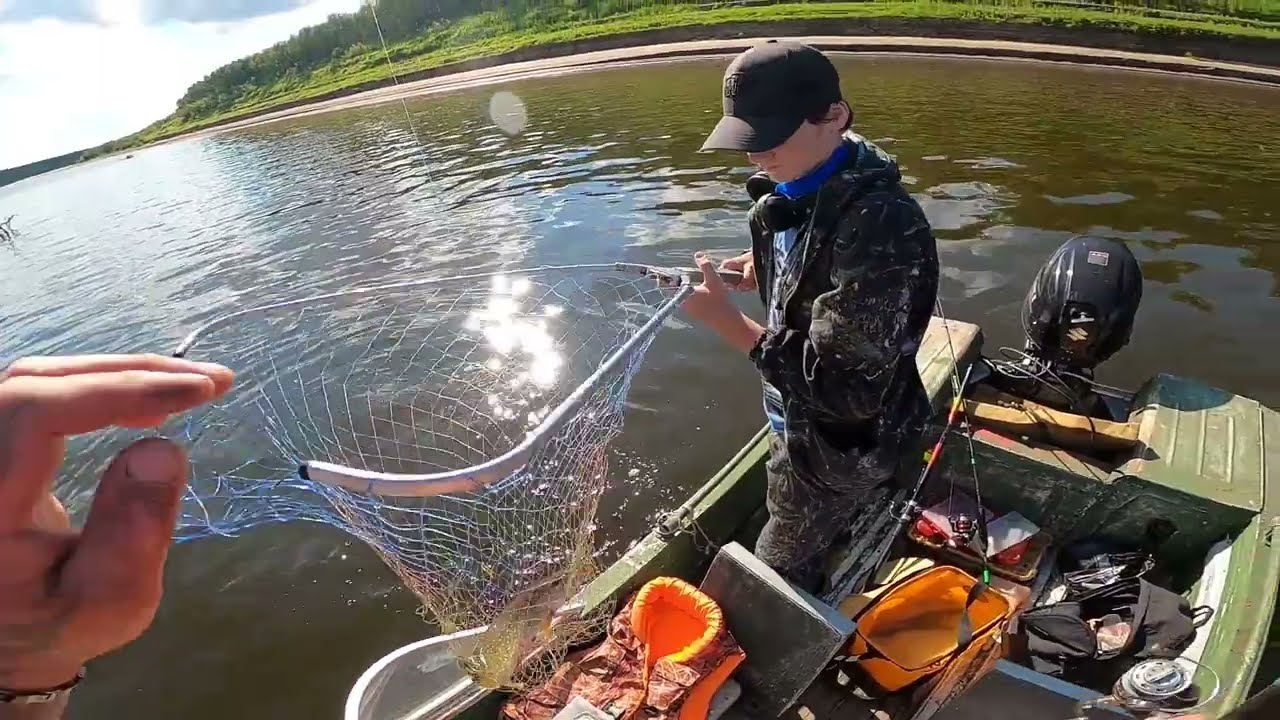 Ещё один выход за хищником, рыбалка удалась. Another exit for the predator, fishing was a success