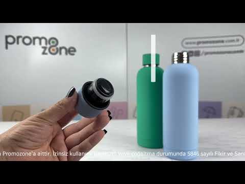 500 ml Rubber Kaplamalı Paslanmaz Çelik Termos Promozone