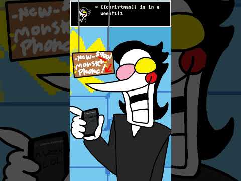 Nows, your chance to, [[enjoy the holidays!]] #spamton #animation #meme #deltarune #christmas