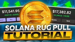 Solana Rug Pull - This is a chance for everyone to get rich! (Full guide)