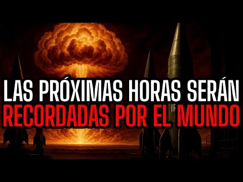 EN HORAS OCURRIRÁ ALGO QUE EL MUNDO RECORDARÁ