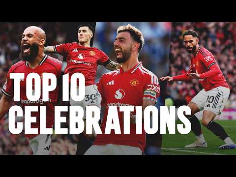 Top 10 United Goal Celebrations | 2025/26 Season Review