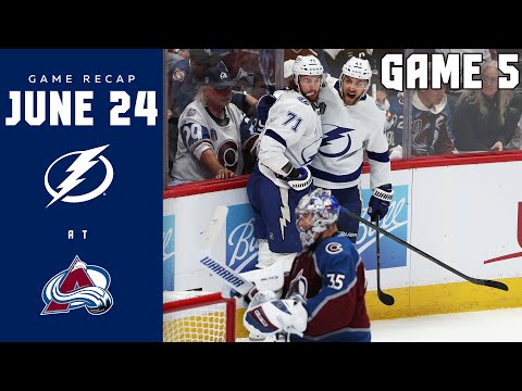 Lightning @ Avalanche Game 5 Review 6/24/22 | NOT DONE YET!