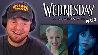 Wednesday: Season 2 Part 2 Trailer REACTION!