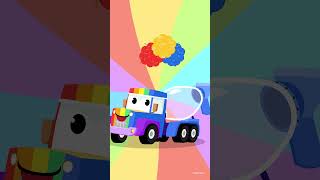 Oh, No! The Night Sky’s Color Is Missing! | Rainbow Mixer for Kids | #JunyTony #Shorts