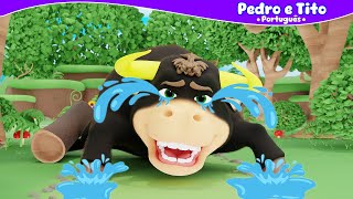 BOI CHORÃO mais Boi da Cara Preta e Cuca - Pedro e Tito | Vídeo Infantil | Português