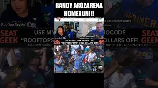 Randy Arozarena Homerun!!!! #Mariners