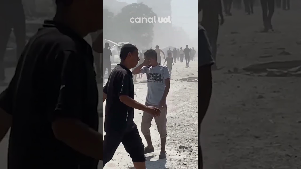 Israel bombardeia e derruba prédio residencial em Gaza vídeo registra o momento
