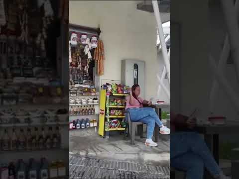 Parador blanco en Andalucía Valle. Colombia.