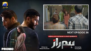Humraaz Episode 36 Teaser | Ayeza Khan & Feroze Khan | GEO Dramas