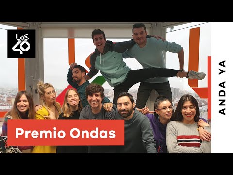 ¡Así hemos celebrado el Premio Ondas de Anda Ya! | LOS40