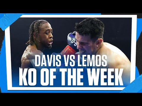 Keyshawn Davis Finishes Gustavo Lemos In Two Rounds | KO OF THE WEEK