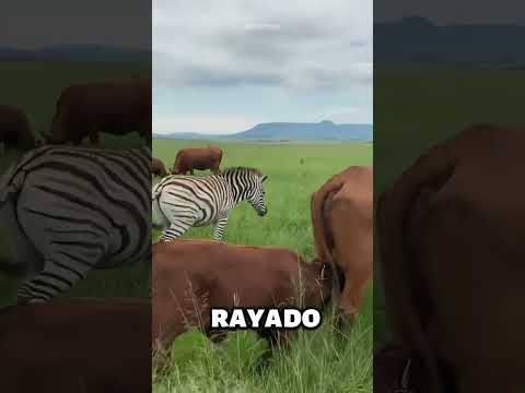 Porque Pintaron A La Vaca Como Cebra 🐄 🦓