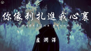 盧潤澤 - 你像刺扎進我心裡「謊話從來裹著糖衣 我甘之如飴 Oh oh 空氣被抽離 Oh oh 理智在崩析」【動態歌詞/PinyinLyrics】♪