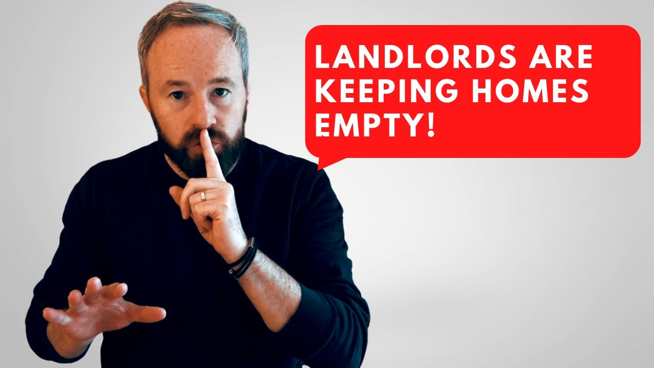 Landlords are keeping Homes Vacant & Leaving the Market, Rental Crisis Ireland