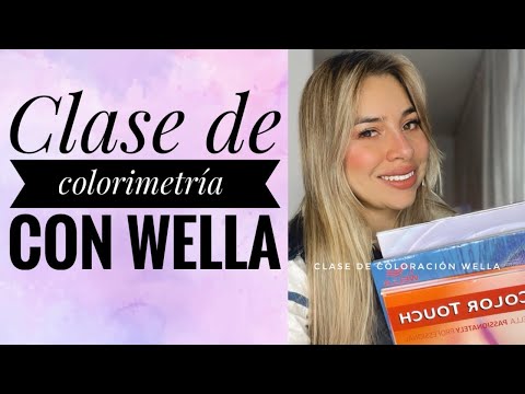 Clase de colorimetría con Wella | Caterina Educadora