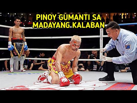 Pinoy Gumanti Sa Hambog At Madayang Kalaban Knockout Ang Inabot