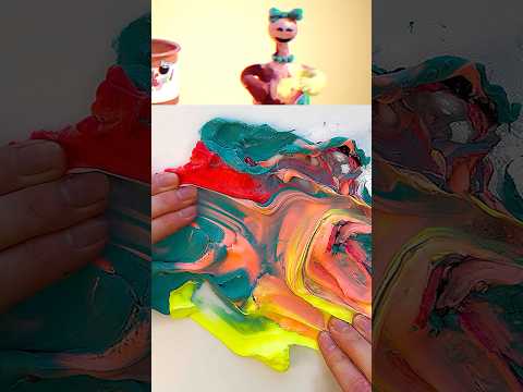 Satisfying Clay with Dolly from Poppy Playtime 4 #clay #dolly #playtime