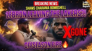 Breaking news LeBron James leaving the Los Angeles Lakers