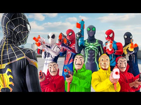 PRO 5 SPIDER-MAN TEAM || New Green Hero , How To Become a SUPERHERO !!! ( Funny , Live Action )