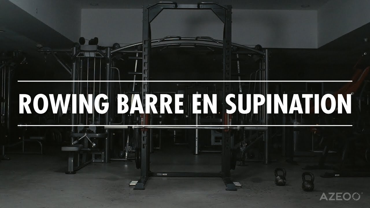 Reverse Grip Bent-Over Row