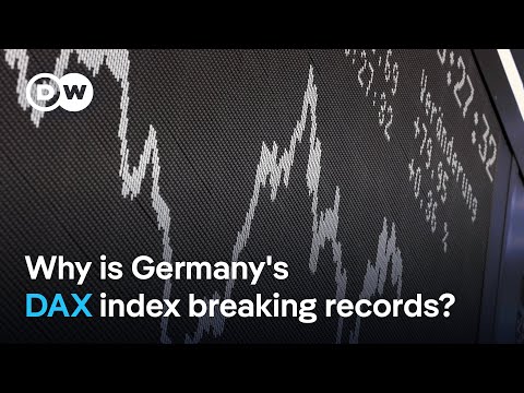DAX index hits new highs despite Germany's economic crisis | DW News