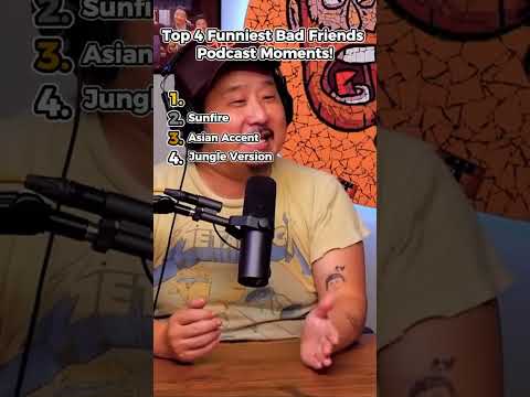 Ranking Funniest Bad Friends Podcast Moments!