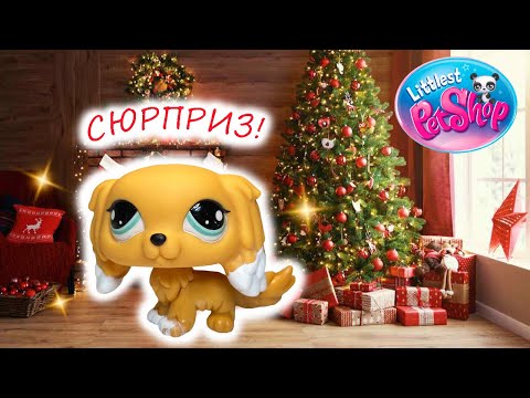 СЮРПРИЗ ПОД ЁЛКОЙ / Распаковка сюрприза Littlest Pet Shop LPS G7 Подарок на Новый год Gift